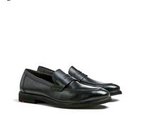 LLOYD Herren Mokassin | Slipper Schwarz 45 Glattleder