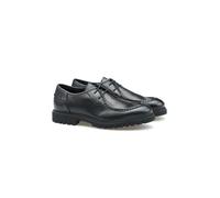 LLOYD Herren Schnürschuhe Schwarz 42 Genarbtes Leder