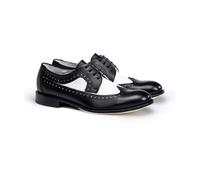 LLOYD Herren Derby Schuhe | Schnürschuhe Schwarz 42.5 Glattleder