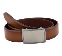 LLOYD Men's Belts Gürtel Herrengürtel Ledergürtel Automatikschließe Cognac 8534, Farbe:Braun, Länge:115