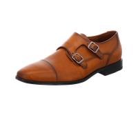 LLOYD Herren Slipper Mailand, Männer Businessschuhe,lose Einlage,Normalweit,Schlupfschuhe,schluepfschuhe,Loafer,Slip-ons,Men's,Cognac,42 EU / 8 UK