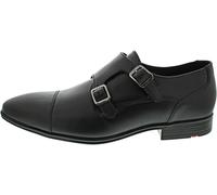LLOYD Herren-Slipper Mailand – Businessschuh, lose Einlage, Normalweit – Schwarz 43 EU / 9 UK