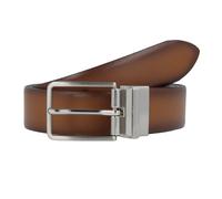 Lloyd Men's Belts Gürtel Leder cognac-schwarz (0142-90-51)