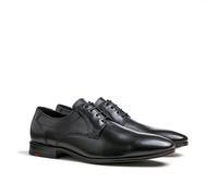 LLOYD Herren Schnürhalbschuhe Osmond, Männer Businessschuhe,Derby,Normalweit,Men's,Schnuerschuhe,Schnuerer,straßenschuhe,SCHWARZ,44.5 EU / 10 UK