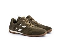 LLOYD Herren Sneaker | Low-Top Braun 43 Mesh | Rauleder