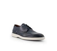 LLOYD Schnürschuhe Herren Glattleder blau, 48 (12.5)
