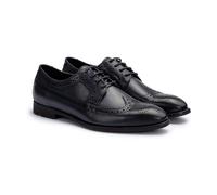 LLOYD Damen Brogue | Derby | Schnürschuh Blau 37 Glattleder