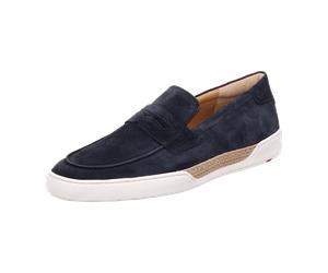 Lloyd Slipper blau m. weißer Sohle für Herren, blau, Größe 44 EU / 9,5 UK
