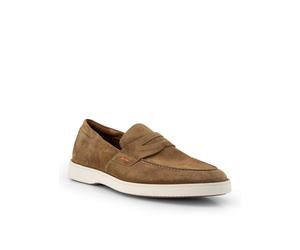 LLOYD Slipper Herren Velours braun, 46 (11)