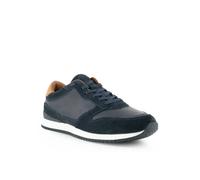 LLOYD Herren Sneaker Swift, Männer Low-Top Sneaker,Lamb-Skin,Easy-Going,extra-Light,Vario-foodbed,festlich,schwarz,Anzug-Schuhe, Navy, 44.5 EU / 10 UK