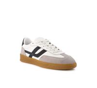 LLOYD Herren Sneaker Brava, Männer Low-Top Sneaker,Xtra-Large,Xtra-Light,Leder-Sohle,herrenschuh,männer,Damen,Slipper, Offwhite/Navy, 43 EU / 9 UK