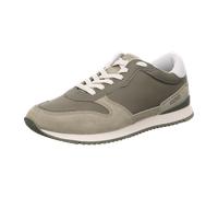 LLOYD Herren Sneaker | Low-Top Grün 46 Rauleder | Genarbtes Leder