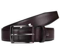 LLOYD Thin Leather Belt W130 Dark Brown - kürzbar
