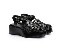 LLOYD Damen Sandale Schwarz 36.5 Glattleder