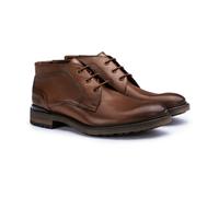 LLOYD Herren Desert Stiefelette Braun 42.5 Glattleder