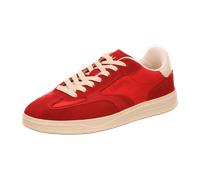 LLOYD Damen Sneaker | Low-Top Rot 41 Nylon | Lederkombination