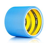 LLPT Nahtband zum Aufbügeln 76mm x 5m Blau Selbstklebende Saumband | Kein Nähen Erforderlich für Sofas Jeans Jacken Hosen Vorhänge und DIY-Dekorationen