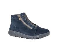 GANTER EVO Damen H Schnürstiefelette blau Velourleder UK 4,5 Blau Damen