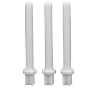 LMHHMIN 3 Stück Nähmaschinenspule aus weißem Kunststoff, Schneiderhilfszubehör für Bastelbegeisterte