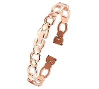 LMINGZE Damen-Uhrenarmband aus Metall, 10 mm, 12 mm, 14 mm, Edelstahl-Armband, universelles Roségold-Armband(Rose Gold,10mm)