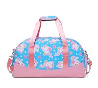 Lmwzh Kinder Sporttasche Reisetasche mitSchuhfach Turnbeutel wasserdichte Schwimmtasche (Meerjungfrau)