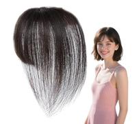 Lnhgh Fransen mit Clip für Damen, unsichtbares Haarzubehör, verstellbares Haaraccessoire für feines Haar, Alltag und Cosplay