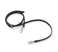 LNNXSZ Taschenkette Adjustable Bag Strap Women Shoulder Bag Strap Replacement Bag Strap for Crossbody Bags Accessories(Black - Gold Buckle)