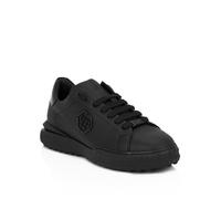 Sneaker PHILIPP PLEIN "Hexagon", Damen, Gr. 45, Normalschaft, 0202, schwarz, schwarz, Schuhe Sneaker (52004400-45) 0202, schwarz, schwarz
