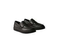 Loafer CALVIN KLEIN "HYBRID CLEAN LOAFER BAND TUM LTH", Herren, Gr. 41, schwarz, Leder, unifarben, Schuhe Loafer, Loafer mit Plateau, Slipper, Schlupfschuh (72456343-41) schwarz