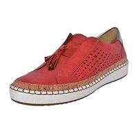 Loafer Damen Slip On,Handgefertigte Schuhe,Damen Sommerschuhe,Flache Freizeitschuhe,Atmungsaktive Walkingschuhe,rutschfeste Turnschuhe,Leichte Bequeme Casual Shoes