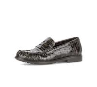 Slipper GABOR "Gabor Slipper Leder", Damen, Gr. 40,5, schwarz (taupe), Leder, Schuhe Slipper (88450628-40,5) taupe