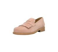 Loafer HENRY STEVENS "Amelia FL Businessschuh", Damen, Gr. 39,5, rosa, Leder, Schuhe Loafer, Damen Halbschuhe Leder handgefertigt, Slipper (81028641-6,5) rosa