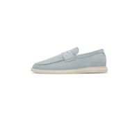 Loafer HENRY STEVENS "Elia PL1", Herren, Gr. 42, blau (blaugrau), Leder, Schuhe Loafer (40153612-42) blaugrau