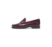 Loafer HENRY STEVENS "Hunter M PL", Herren, Gr. 43, rot (bordeaux), Kalbsleder, Schuhe Loafer (24737944-43) bordeaux