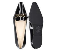 Loafer HENRY STEVENS "Madison HVL", Damen, Gr. 40, schwarz, Lackleder, Schuhe Loafer, Damen Pump mit Absatz handgefertigt, Lederschuh (28377858-40) schwarz