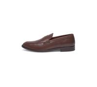 Loafer HENRY STEVENS "Wallace PL", Herren, Gr. 43, braun (dunkelbraun), Kalbsleder, Schuhe Loafer (31524615-43) dunkelbraun