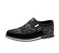 Loafer Herren Businessschuhe Anzugschuhe Leder Halbschuhe Slipper Zweifarbig Atmungsaktiv Elegante Herrenschuhe Komfortabel Modern Freizeit Schuhe Büro Hochzeit Alltag Smart Casual Premium
