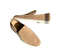 Loafer Herren Wildleder Penny Loafers GemüTlich Fahrende Schuhe Mokassin Slippers Herrenschuhe Slipper Modische Herrenschuhe Mit Einem Fuß Und SteigbüGel Einfarbig Sneaker