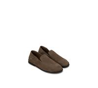 Loafer MARC O'POLO "Arvid", Herren, Gr. 44, dunkelgrau, Veloursleder, unifarben, Schuhe Loafer, Slipper, Schlupfschuh mit Memory Foam-Innensohle (21051213-44) dunkelgrau