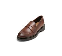 Marc OߴPolo Damen Loafer aus Leder Elegant, Braun (Cognac), 37