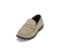 Loafer MARC O'POLO "aus hochwertigem Rindleder", Damen, Gr. 41, grau (m992), Obermaterial: 100% Leder (Rind), unifarben, Schuhe Loafer (57227652-41) m992