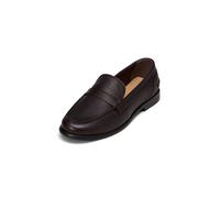 Loafer MARC O'POLO "aus natürlichem Ziegenleder", Damen, Gr. 38, burnt coffee, Obermaterial: 100% Leder (Rind), unifarben, Schuhe Loafer (77056909-38) burnt coffee