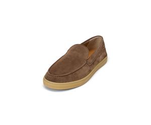 Loafer MARC O'POLO "aus Veloursleder", Herren, Gr. 43, schwarz taupe, Obermaterial: 100% Leder (Rind), unifarben, Schuhe Loafer (79855210-43) schwarz taupe
