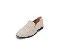 Loafer MARC O'POLO "aus weichem Velours-Rindleder", Damen, Gr. 38, grau silk, Obermaterial: 100% Leder (Ziege), unifarben, Schuhe Loafer (32400869-38) grau silk