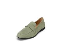 Loafer MARC O'POLO "aus weichem Velours-Rindleder", Damen, Gr. 40, calm sage, Obermaterial: 100% Leder, unifarben, Schuhe Loafer (65517306-40) calm sage