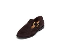 Loafer MARC O'POLO "aus weichem Veloursleder", Damen, Gr. 41, burnt coffee, Obermaterial: 100% Leder, unifarben, Schuhe Loafer (53525865-41) burnt coffee