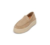 Loafer MARC O'POLO "aus weichem Veloursleder", Damen, Gr. 42, dusty sand, Obermaterial: 100% Leder, unifarben, Schuhe Loafer (14092436-42) dusty sand