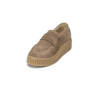Marc OߴPolo Damen Loafer aus Veloursleder mit Plateausohle