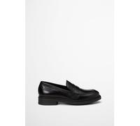 Loafer MARC O'POLO "aus weichem Schafleder", Damen, Gr. 38, schwarz, Schuhe Loafer (76040436-38) schwarz