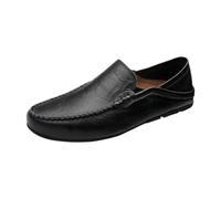 Loafers Herren Leder Fahrschuhe Klassische Mokassins Flache Slipper Mokassin Schuhe Aus Weichem Leder Komfort Business Hausschuhe Atmungsaktiv Weich Kleid Schuhe Comfort Schuhe Bootsschuhe